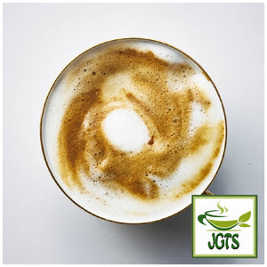 Tsuboichi Masala Chai Latte - Top view served in cup