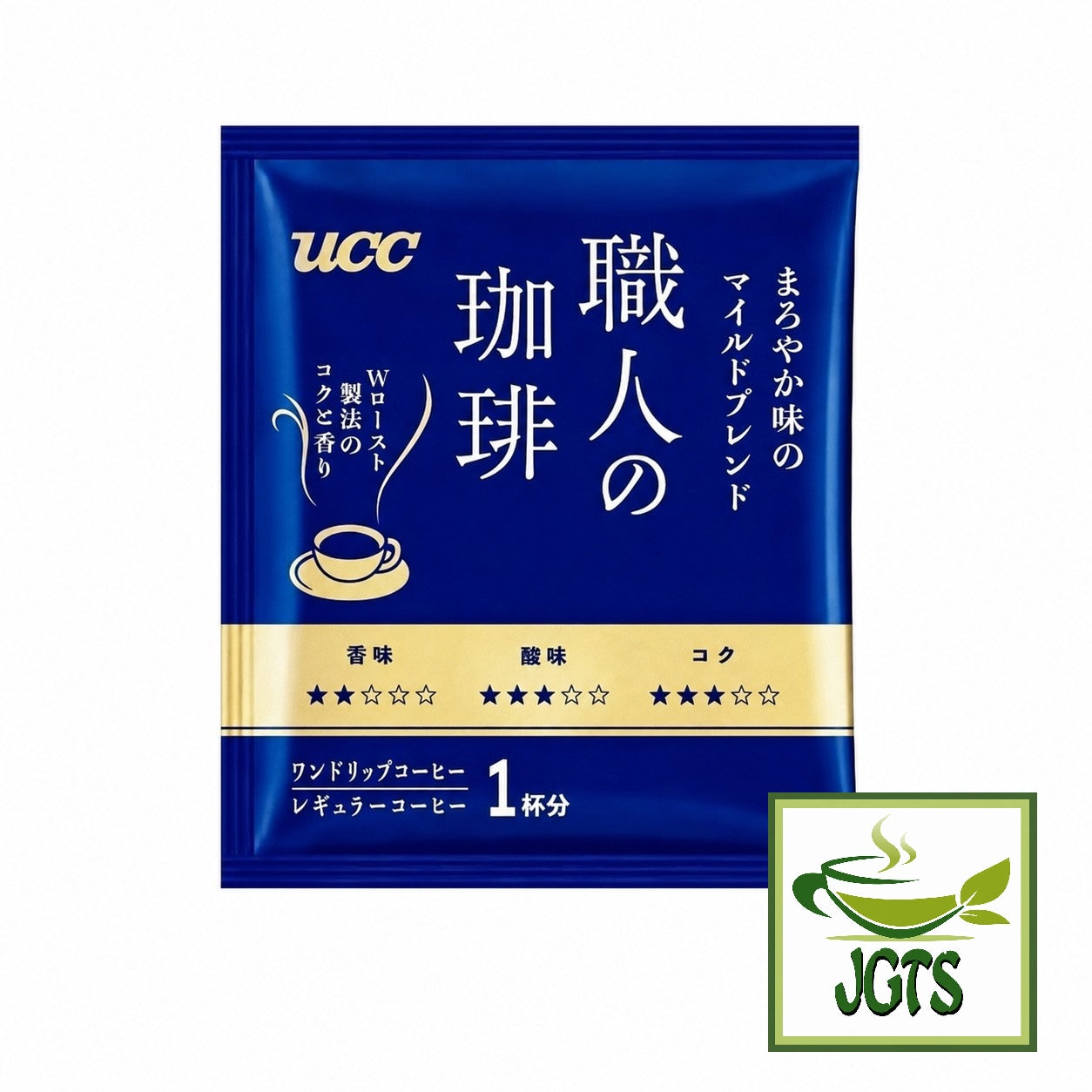 UCC - Artisan's Coffee One-Drip Mild Blend with Mellow Taste - Individually wrapped package