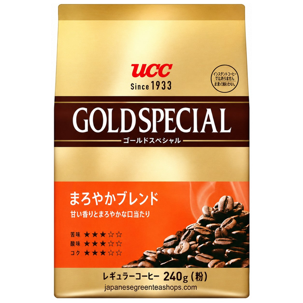 UCC - Gold Special "Mellow" Blend Ground Coffee