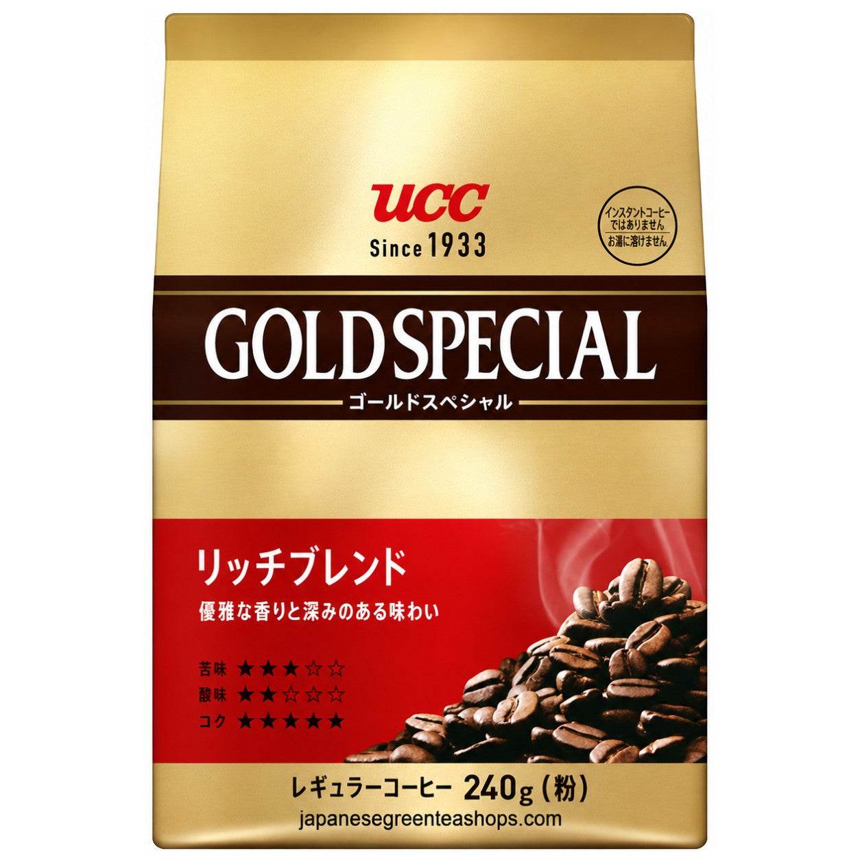 UCC - Gold Special "Rich" Blend Ground Coffee 