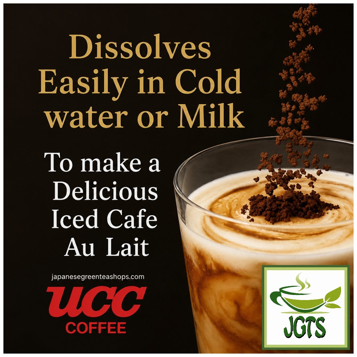 UCC - The Blend 117 Instant Coffee (Jar) - Dissolves easily in milk or water