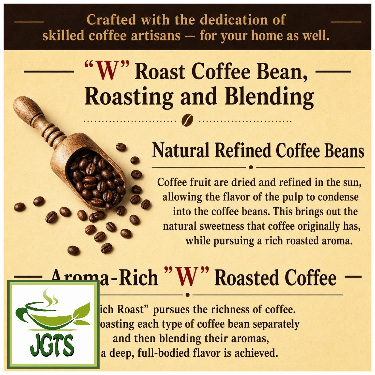 UCC . Artisan's Coffee Bitter Classic Blend Ground Coffee - W Roast Coffee Bean Method 2 (E)