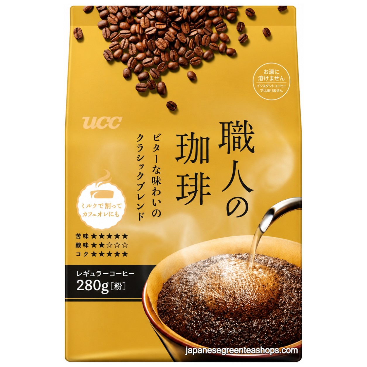 UCC . Artisan's Coffee Bitter Classic Blend Ground Coffee