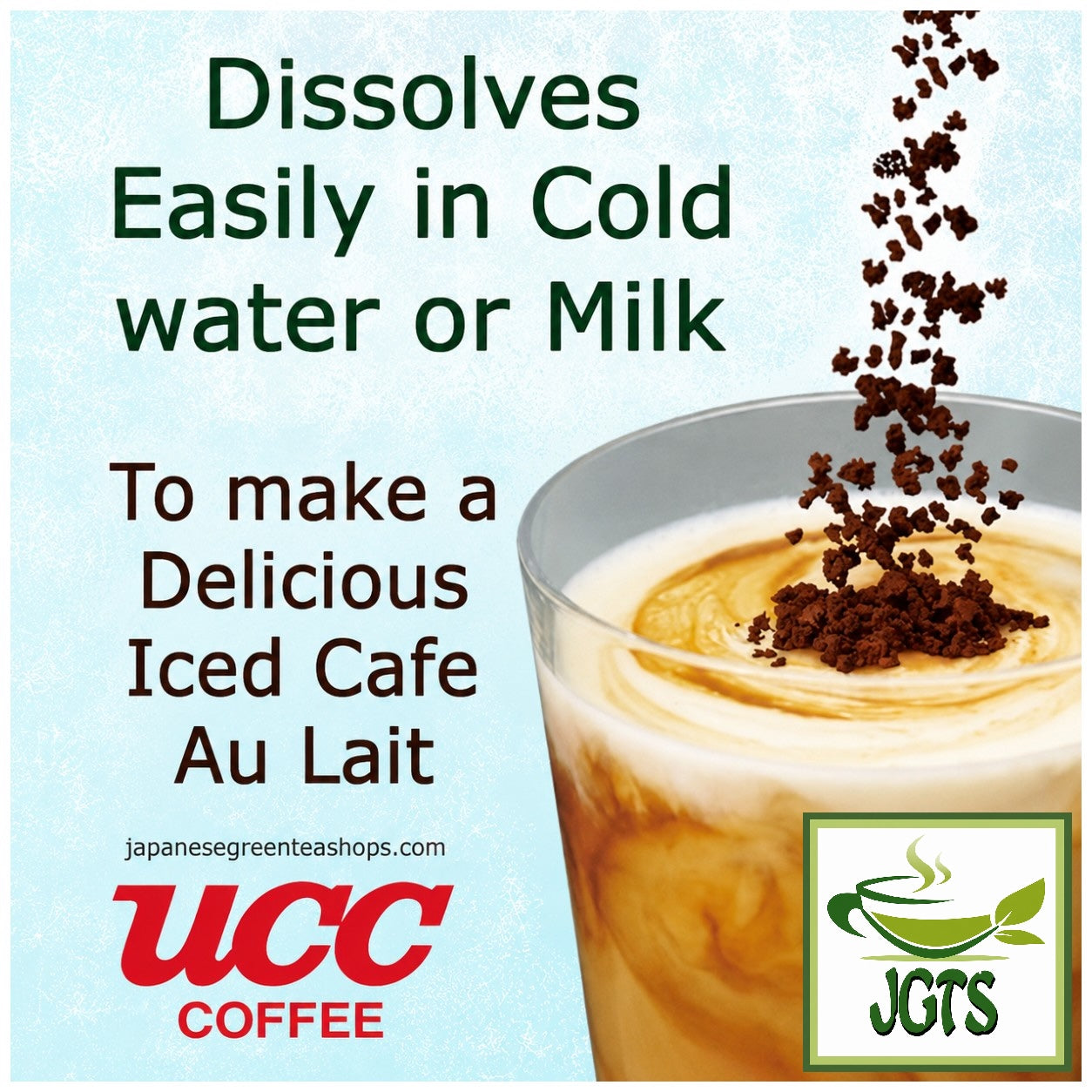 UCC The Blend Instant Coffee - Dissolves easily in milk or water