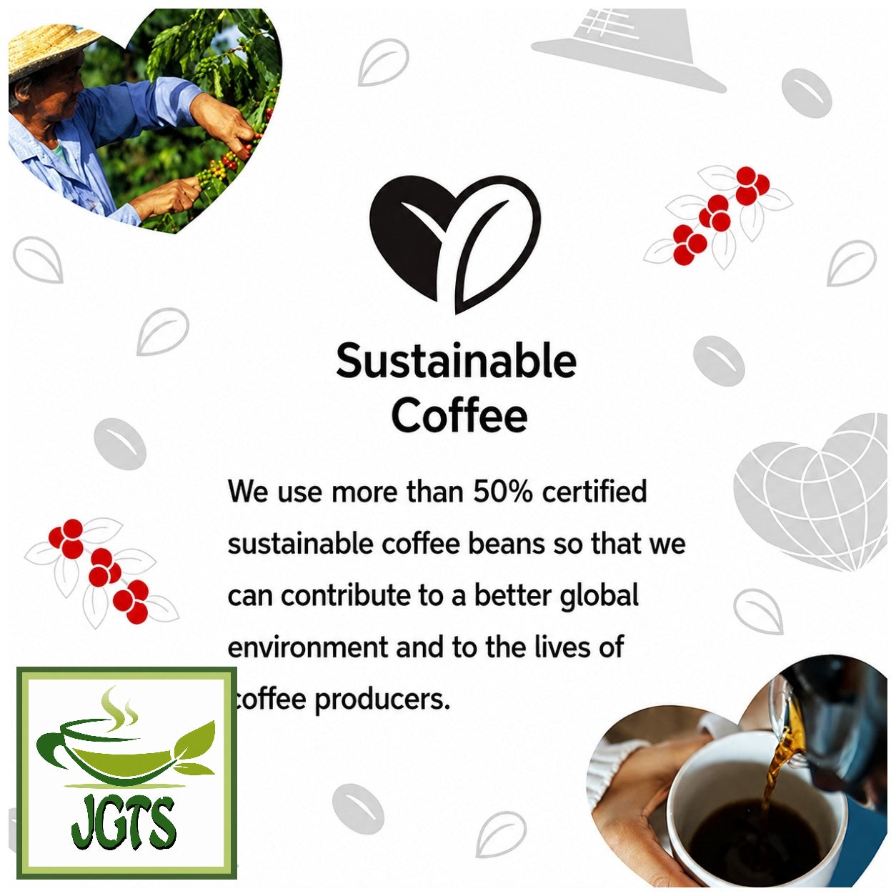 (UCC) - Coffee Exploration One-Drip Coffee Colombian Blend - 50% sustainablke sourced coffee beans (E)