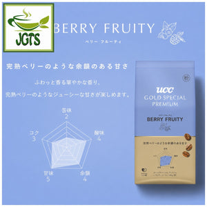 (UCC) - GOLD SPECIAL PREMIUM Ground Coffee Berry Fruity - Coffee flavor graph