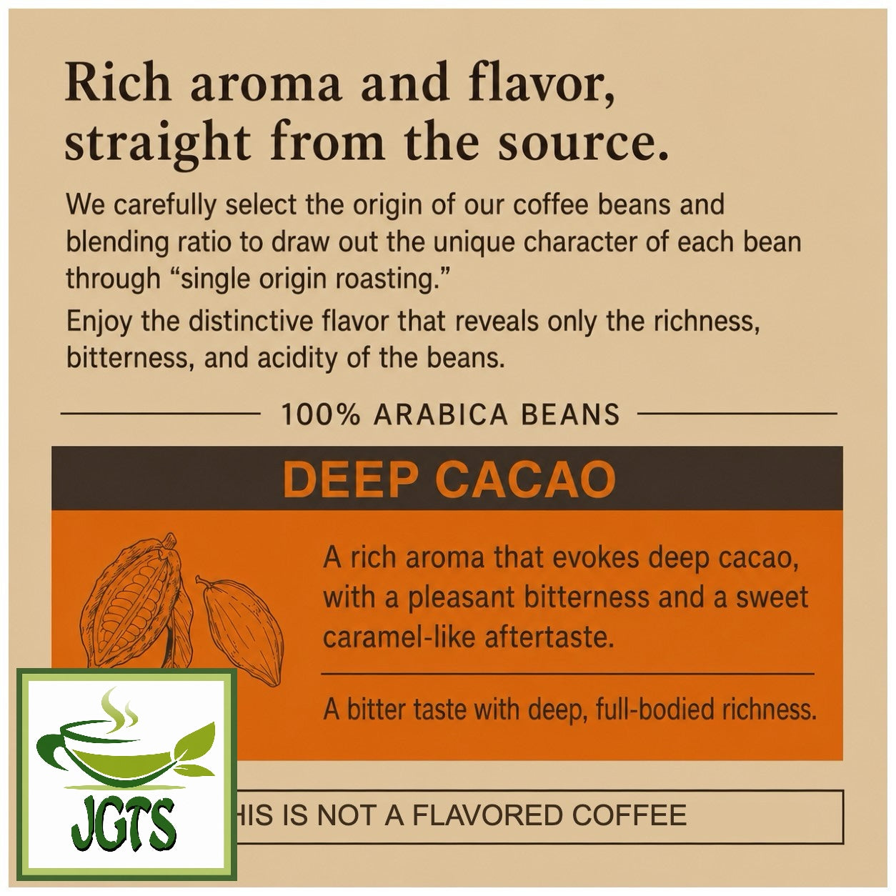 (UCC) - GOLD SPECIAL PREMIUM Ground Coffee Deep Cacao - Premium UCC coffee beans (E)