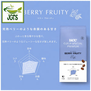 (UCC) - GOLD SPECIAL PREMIUM Roasted Beans Berry Fruity - Flavor graph
