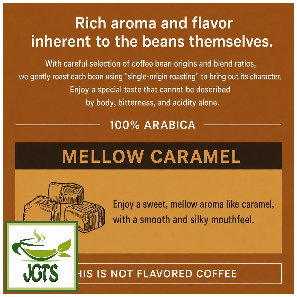 (UCC) - GOLD SPECIAL PREMIUM Roasted Beans Mellow Caramel - Premium ground coffee (E)