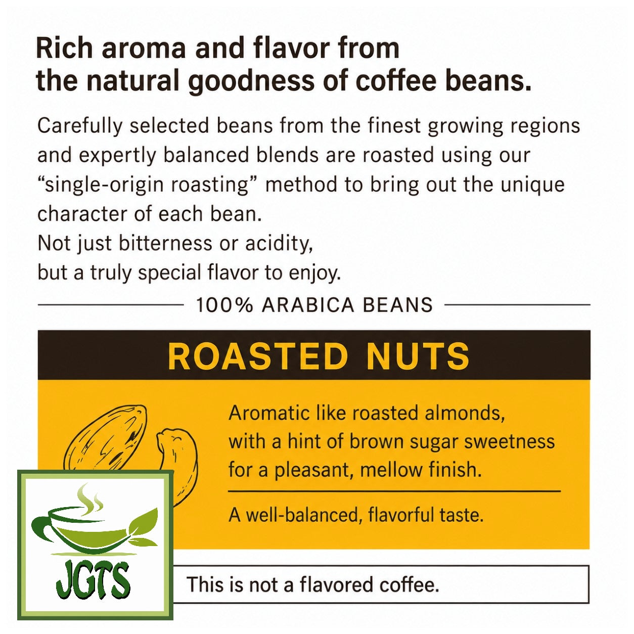 (UCC) - GOLD SPECIAL PREMIUM Roasted Beans and Nuts - Premium UCC Coffee beans (E)
