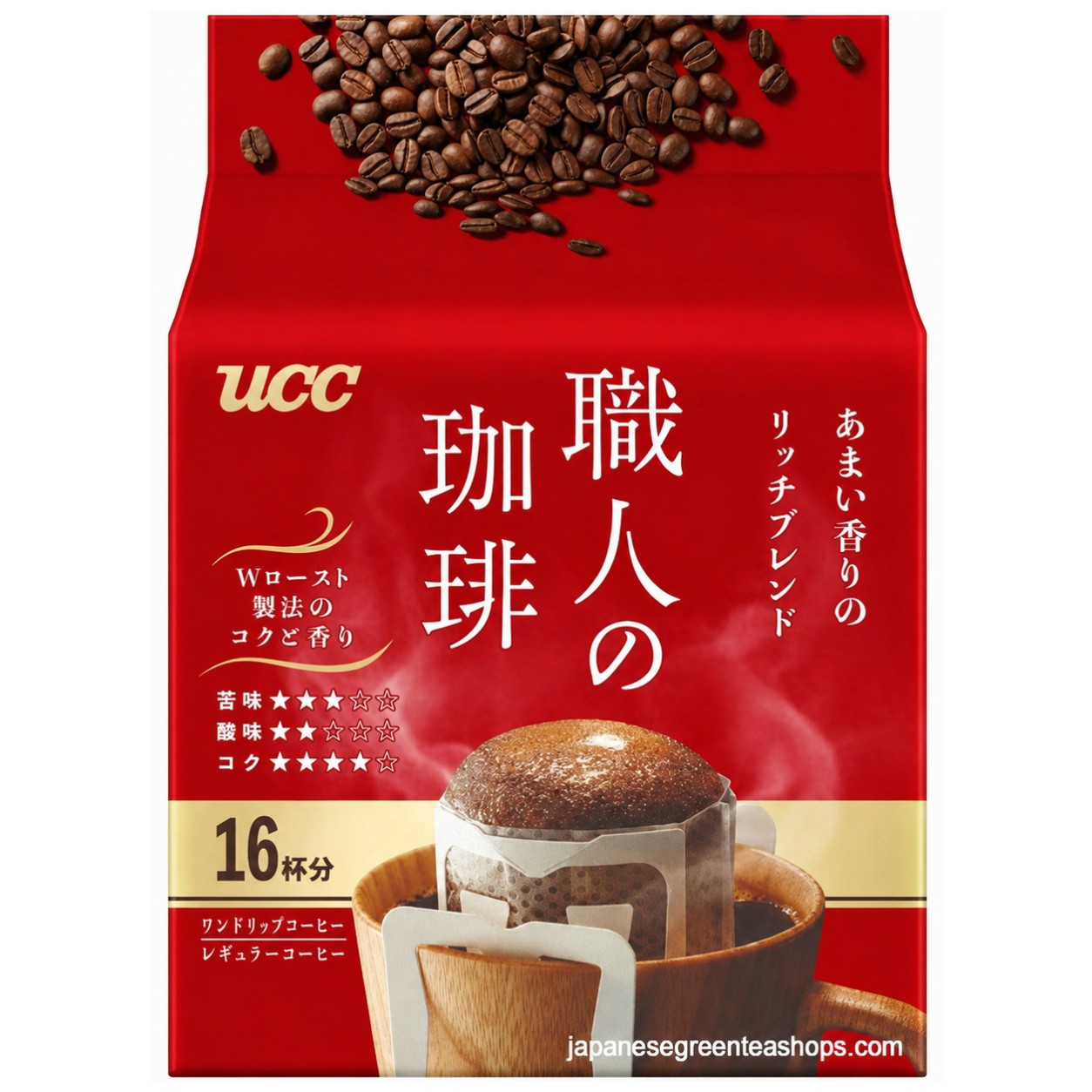 (UCC) . Artisan's Coffee One-Drip Sweet Aroma Rich Blend