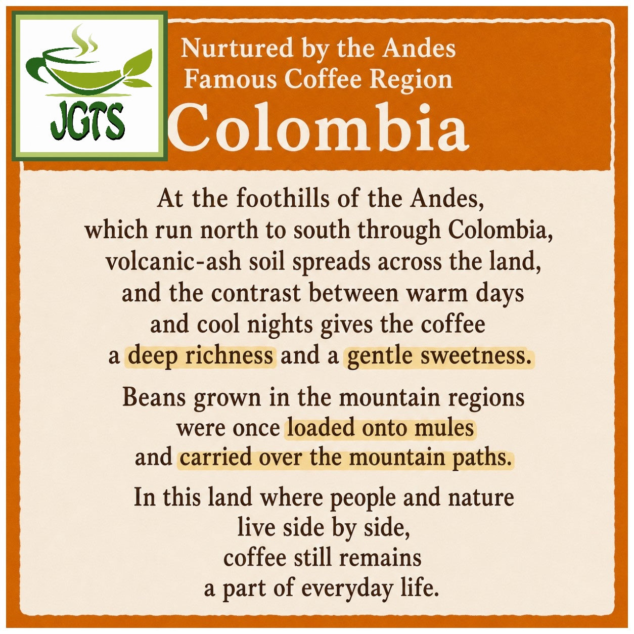 (UCC) . Coffee Exploration Roasted Beans Colombian Blend - fragrant aroma, soft sweetness and rich flavor (E)