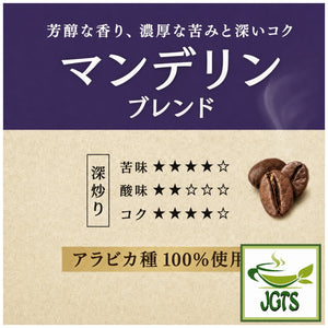 (UCC) . Coffee Exploration Roasted Beans Mandheling Blend - Flavor chart