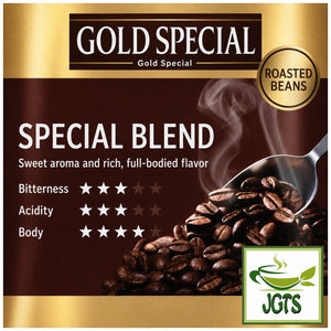 (UCC) . Gold Special "Special" Blend Coffee Beans - UCC Flavor chart (E)