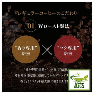 (UCC) Artisan's Coffee Cold Brewed Iced Coffee Bags- UCC "W" roasting method step 1