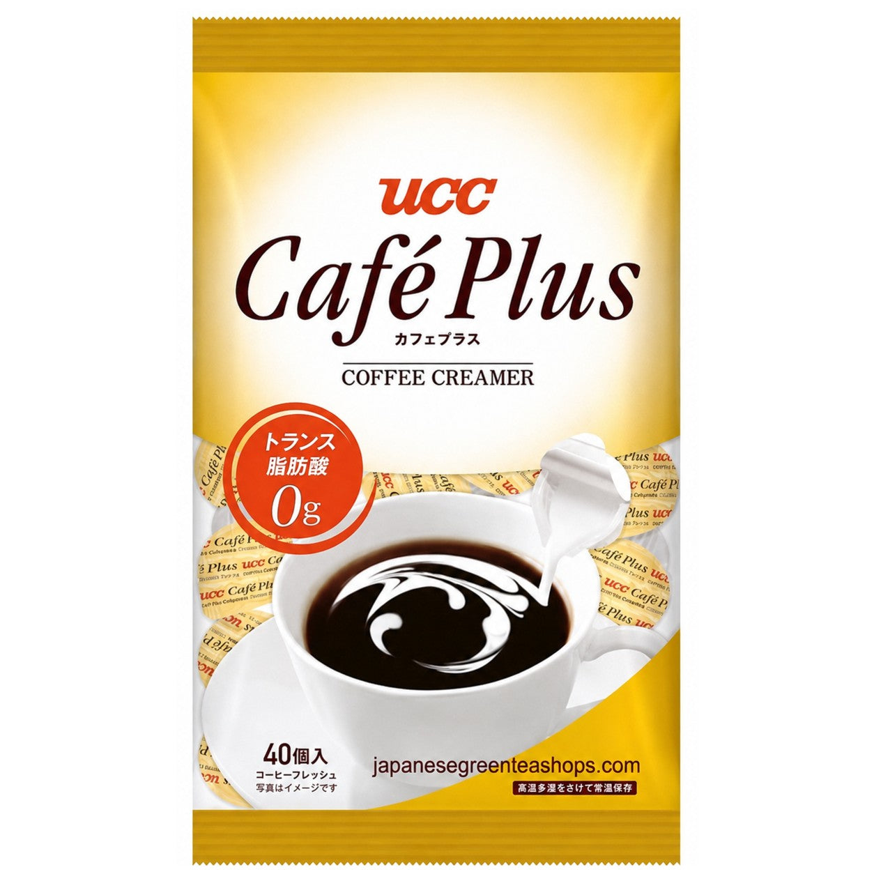 (UCC) Cafe Plus Coffee Creamer 40 Pieces