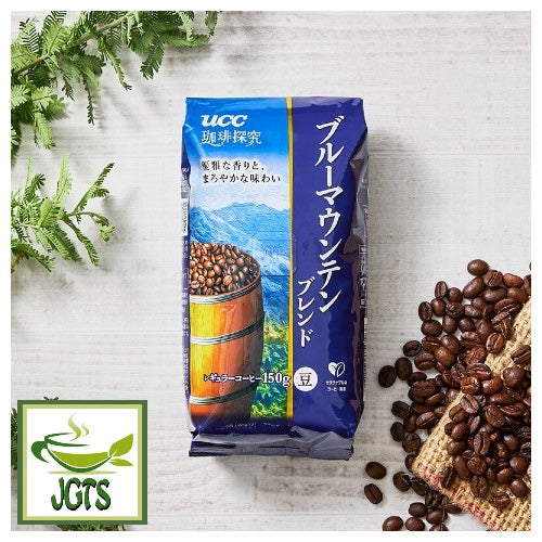 (UCC) Coffee Exploration Blue Mountain Blend Coffee Beans - Blue Mountain coffee beans package