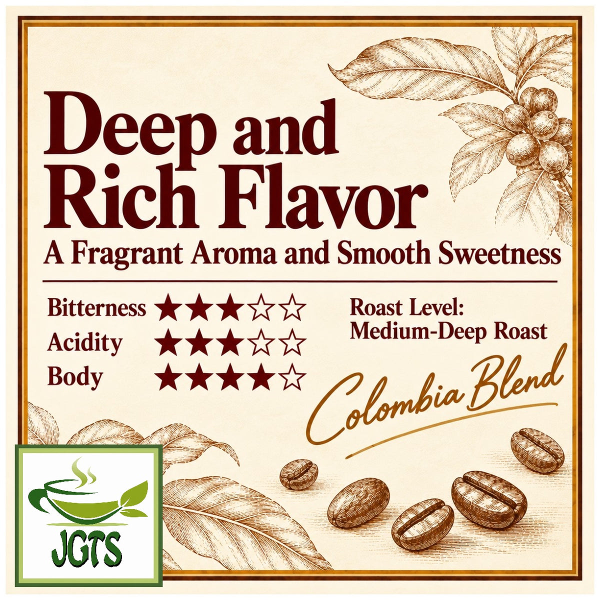 (UCC) Coffee Exploration One-Drip Coffee Deep and Rich Colombian Blend - Coffee flavor (E)