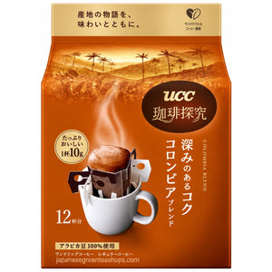 (UCC) Coffee Exploration One-Drip Coffee Deep and Rich Colombian Blend