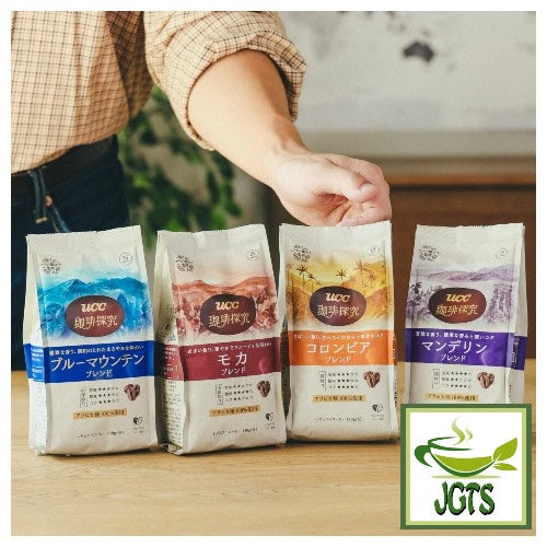 (UCC) Coffee Exploration Roasted Beans Blue Mountain Blend - New UCC coffee blends