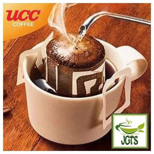 (UCC) Oishii Caffeine-less Deep Rich Ground Coffee 8 Pack - Drip coffee filter brewed
