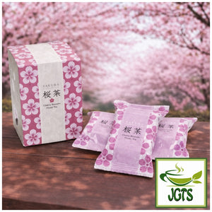 Ujien Sakura Tea - One box and three individual packages