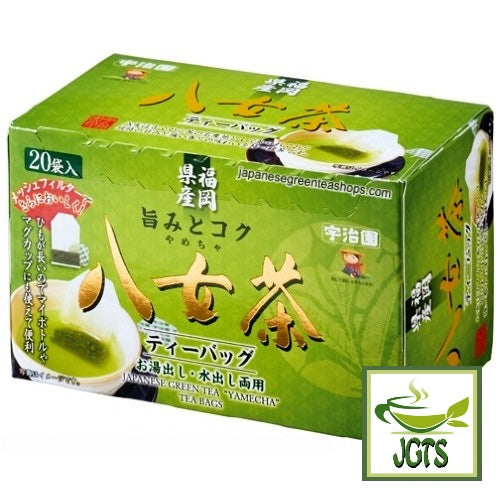 Ujien Yamecha Tea Bags - Box side view