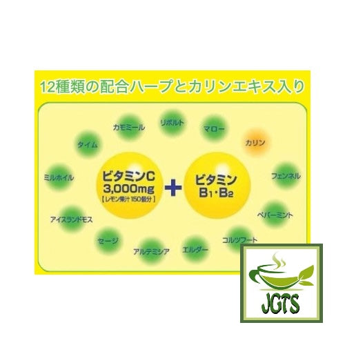 VC-3000 Throat Candy Lemon - 12 kinds of herbs