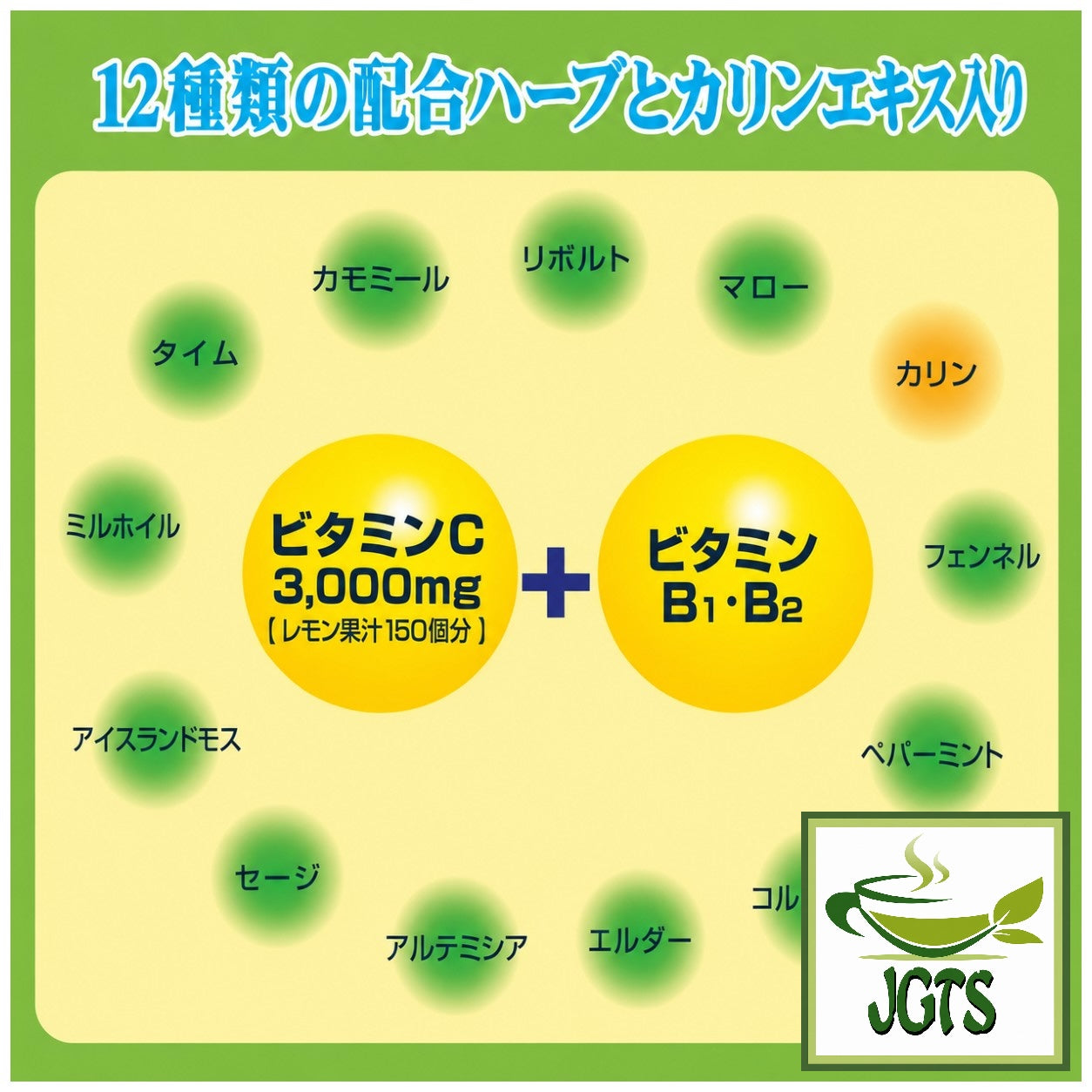 (VC-3000) Throat Candy Muscat - 12 types of herbs and extract (J)