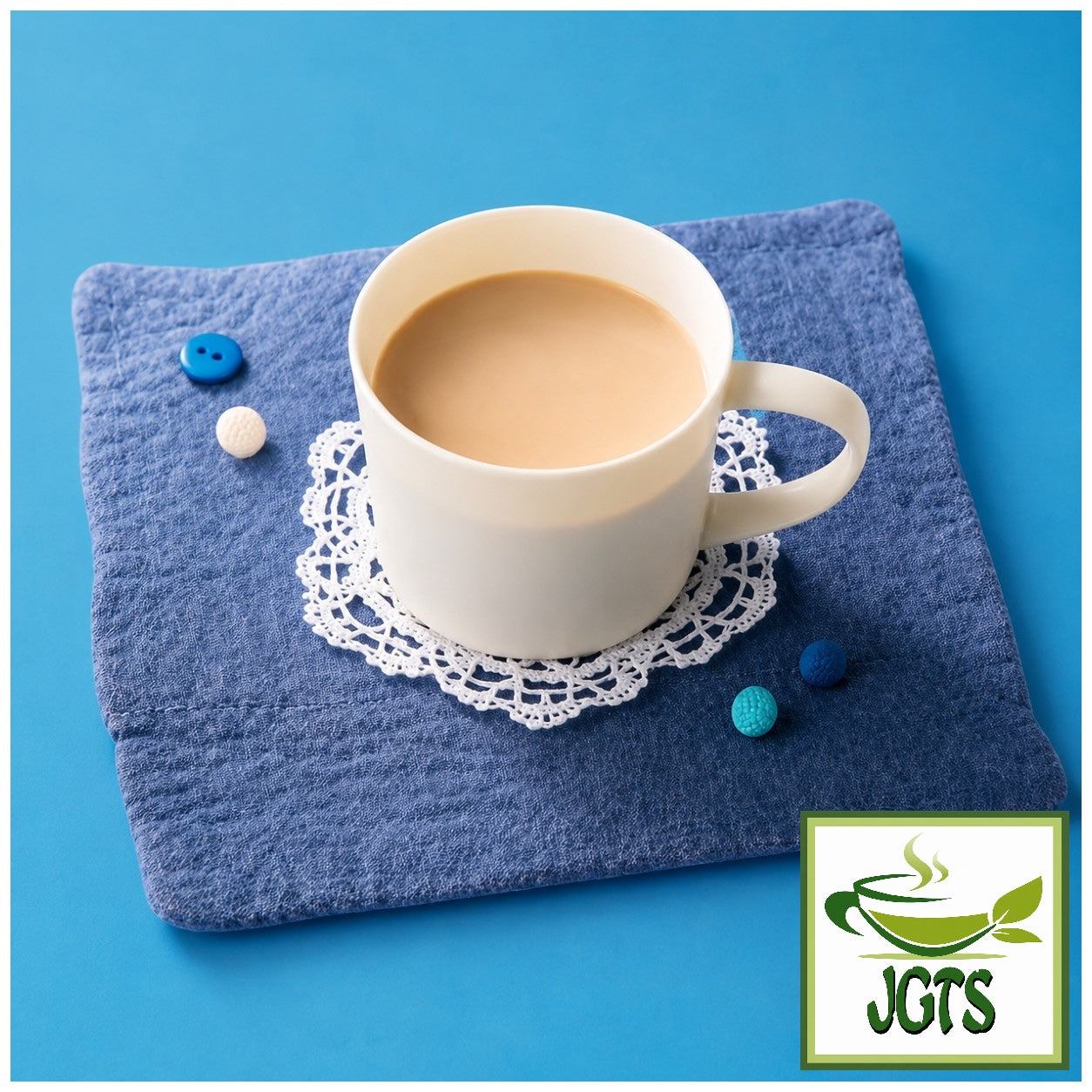 (Wakodo) Milk Shop's Instant Caffeine-less Milk Tea - Brewed hot in a mug
