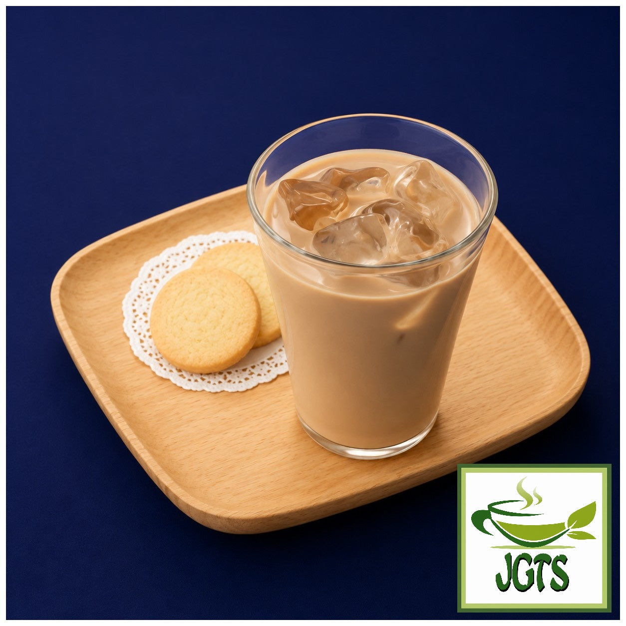 (Wakodo) Milk Shops Instant Royal Milk Tea - Served Cold over Ice cubes