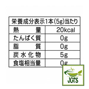 (Wellneo) Coffee Sugar Sticks - Nutrition information