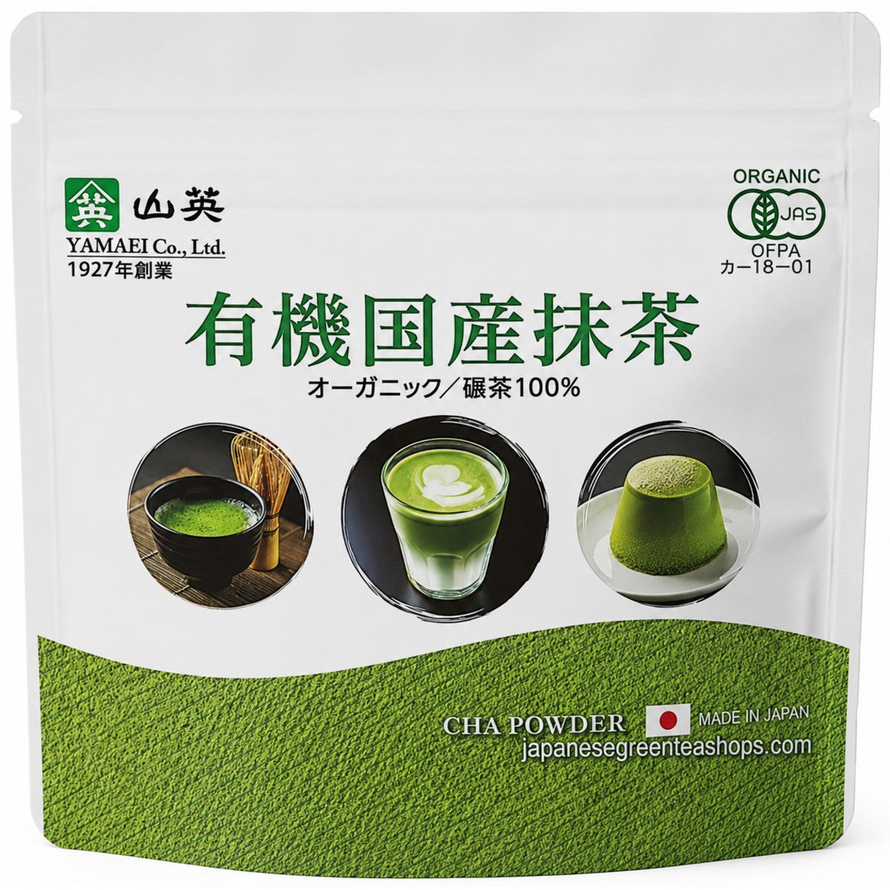 YAMAEI Organic JAPANESE Matcha 