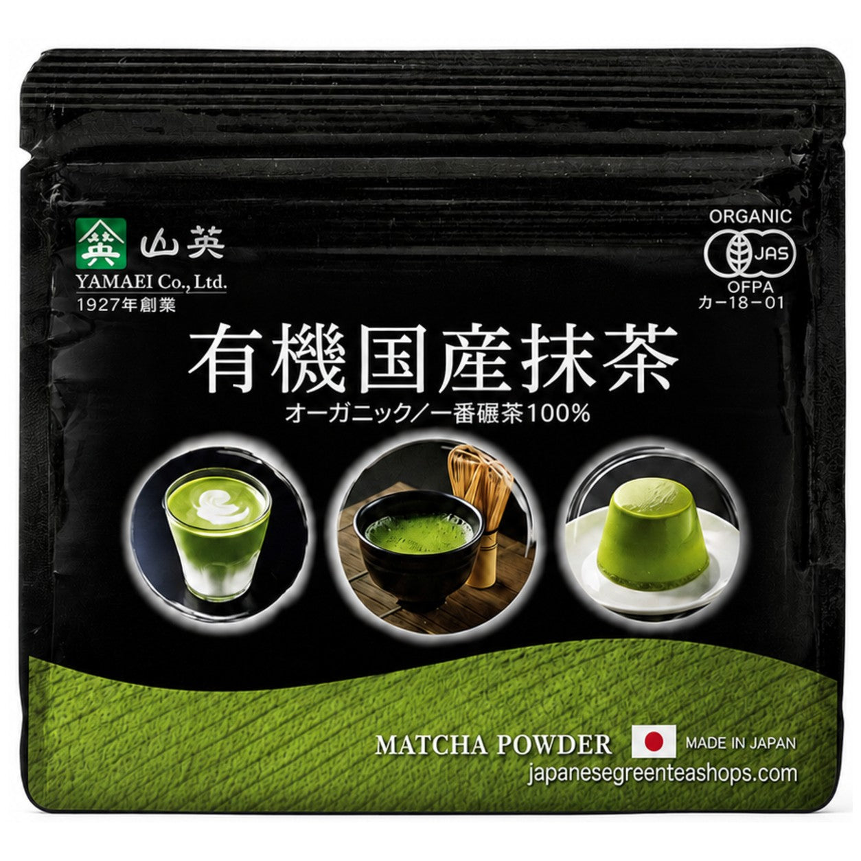 (YAMAEI) Organic JAPANESE Matcha Powder (30g)