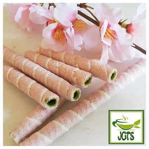 YBC Picola Sakura Matcha - Product photograph