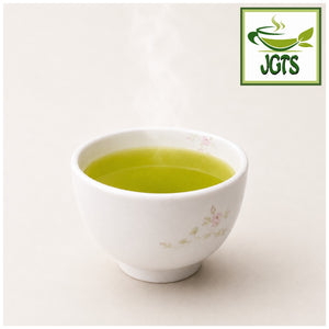 Yamana - Funmatsu Ryokucha Powdered Green Tea - Brewed in cup