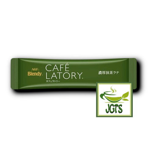 (AGF) Blendy Cafe Latory Matcha Latte 6 Sticks - individually  wrapped stick type