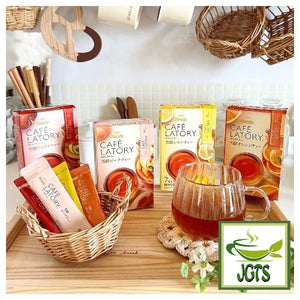 (AGF) Blendy Cafe Latory Peach Tea - Blendy fruit tea collection