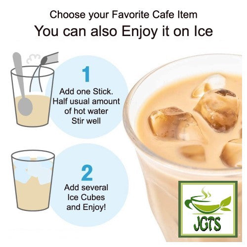 (AGF) Blendy Cafe Latory Rich Bitter Cafe Latte 20 Sticks - How to make Cafe Au Lait