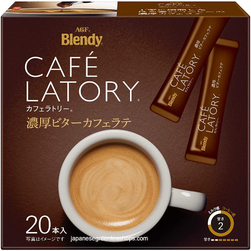 (AGF) Blendy Cafe Latory Rich Bitter Cafe Latte 20 Sticks