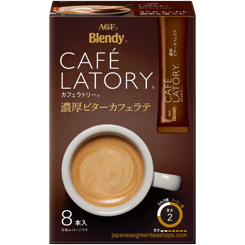 (AGF) Blendy Cafe Latory Rich Bitter Cafe Latte 8 Sticks