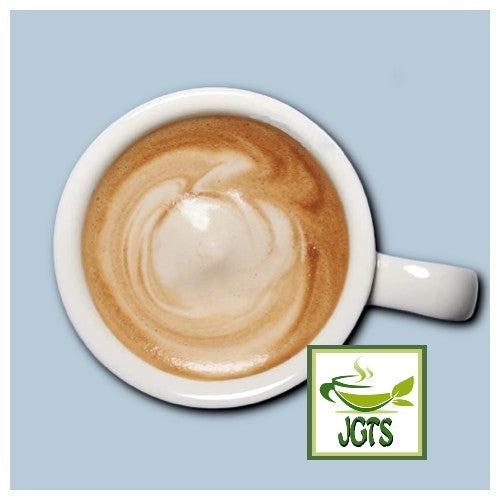 (AGF) Blendy Cafe Latory Rich Creamy Caffe Latte Decaf 6 Sticks - one stick brewed in cup