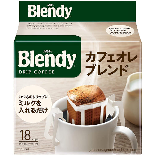 (AGF) Blendy Drip Coffee Cafe Au Lait Blend (18 Pack)