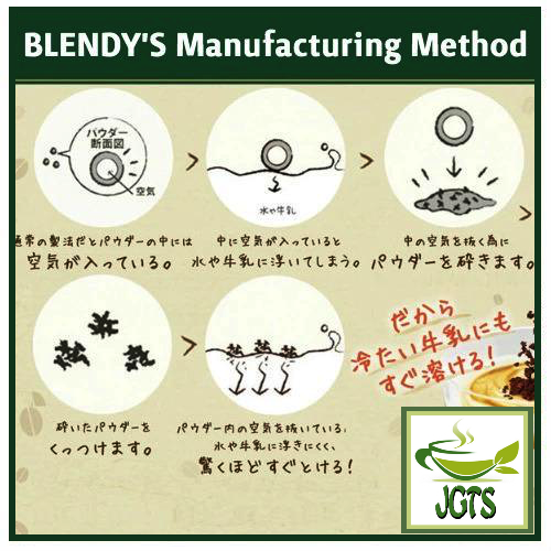 (AGF) Blendy Personal Instant Coffee 30 Sticks -  Blendy's Secret Manufacturing Method