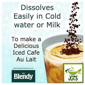 (AGF) Blendy Royal Milk Tea Instant Tea 24 Sticks - Easily Dissolves in milk or water