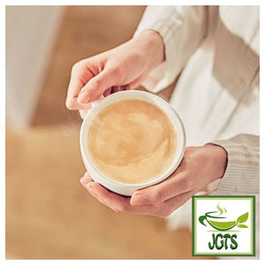 (AGF) Blendy Stick Cafe Au Lait Caffeine Free Instant Coffee 18 Sticks - One stick brewed in cup