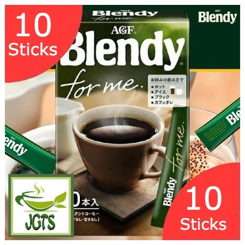 (AGF) Blendy "For Me" Instant Coffee - 10 sticks per box