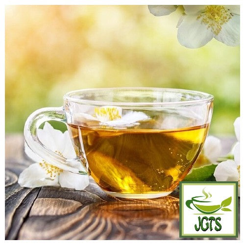 Harada Jasmine Tea Bags 50 Pack (160 grams) Jasmine tea hot in cup