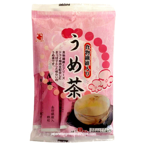 Kaneshichi Umecha with Dietary Fiber 8 Sticks (24 grams)