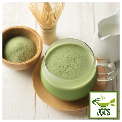 Kataoka Bussan Tsujiri Matcha Latte - Served in bowl